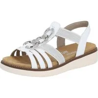 Remonte Sandale, Sommerschuh, Sandalette, Keilabsatz, mit praktischen Gummizügen