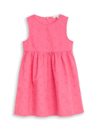 tom tailor kids - Mini-Kleid mit Stickerei flashy pink - Gr. - 98