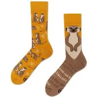 Many Mornings Freizeitsocken Many Mornings Socken The Meerkat (1 Paar, 1-Paar, 1 Paar) immer ein dismatching Paar