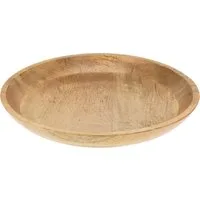 Spetebo Dekoschale Mangoholz Deko Schale rund - 40 cm (Stück, 1 St., Holzschale), Runde Dekoschale aus massivem Mango Holz