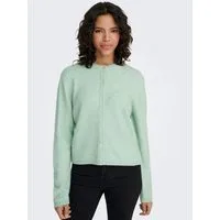 ONLY Strickjacke ONLSIMONI L/S O-NECK CARDIGAN KNT NOOS Materialmix, relaxed fit