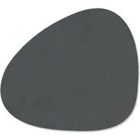LIND DNA Platzset Nupo Tischset Curve S anthracite 24x28cm