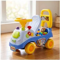 oyajia Rutscherauto Kinderfahrzeug mit Stauraum,Lauflernhilfe Babywalker Spiel, (auch als Lauflernhilfe nutzbar, Kinder Rutschauto)
