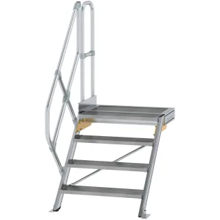 Munk Treppe mit Plattform 45° Stufenbreite 800 mm - 600444