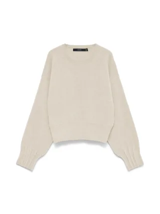 VERO MODA - VMKACY LS O-NECK PULLOVER Birch - Gr. - S