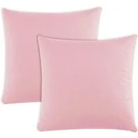 Müskaan Kissenbezug Kissenbezug 40x40 40x80 80x80 2er Pack Mikrofaser Kissenhülle, (2 Stück), mit Reißverschluss