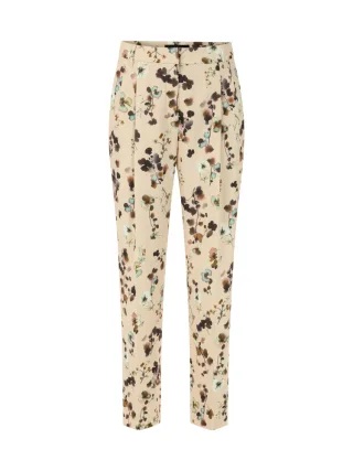 Marc Cain Collections - Hose Faqus mit Flower Print - Gr. - 38