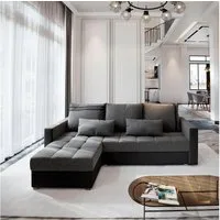Masseno Ecksofa KOS PIK mit Schlaffunktion L-Form, Sofa mit Bettkasten