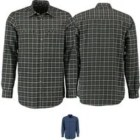 German Wear Outdoorhemd OJ16 Outdoorhemd Regular Fit Haifischkragen Krempelarm