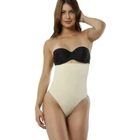 Formangel Miederslip nahtloser Taillen-String - Corsage mit Silikonbund Shapewear (1-St) High-Waist-String mit formender Funktion & Silikonbund