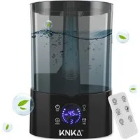 KNKA PRO Luftbefeuchter Top Fill Luftbefeuchter, 4 l Wassertank, Leiser Raumluftbefeuchter für Schlafzimmer Kinderzimmer Pflanzen Baby