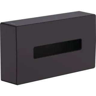 hansgrohe AddStoris Kosmetiktuchbox 41774670 Wandmontage, mattschwarz