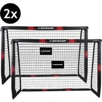 Dunlop Fußballtor Dunlop Fußballtor Set mit 2 Stück - 180 x 120 x 60 cm
