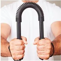 HAC24 Expander Biegehantel Federstahl Biegestange Biegsame Königsfeder Biegefeder, 20 kg Widerstand