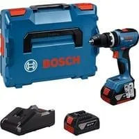 Akku-Schlagbohrschrauber GSB 18V-65 Professional, 18Volt blau, 2x Li-Ion Akku 5,0Ah, in L-BOXX