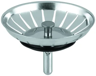 GROHE Stopfen 42580 für Küchenspüle edelstahl, 42580SD0 42580SD0