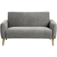 ATLANTIC home collection 2-Sitzer Moby, mit Federkern, kleiner Tasche und in modernem Cordbezug