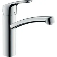 hansgrohe Spültischarmatur Spültisch Einhebelmischer FOCUS 160 verchromt 360 Grad verchromt