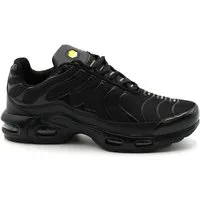 Sonderpostendiscount Herrensneaker K53 All Black mit Luftpolster Sneaker