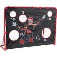 Floorballtor mit Torwand, Hockeytor rot
