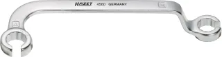 HAZET Einspritzleitungs-Schlüssel, Außen-Doppel-Sechskant Profil SW 17 x 17 mm - 4560