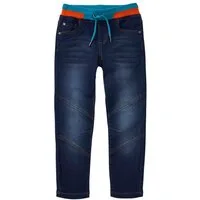 JAKO-O Gerade Jeans JAKO-O Bequemhose Kniebesatz Kinder Jeansoptik