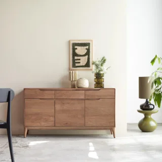 Sideboard Gabrielle aus massivem Mangoholz, 150 cm