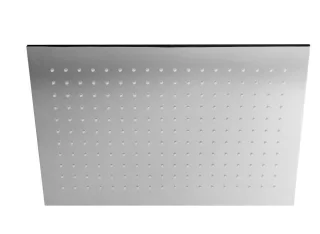 Herzbach Living Spa Slim-Regenbrause, eckige Ausführung 450mm x 300mm chrom, 11.600450.2.01 11.600450.2.01