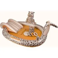 Swim Essentials Pool Abenteuer Pool Leopard Beige 203 x 173 x 89 cm, Planschbecken