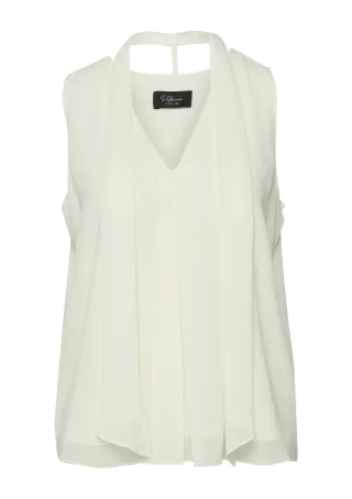 s.Oliver BLACK LABEL - Bluse creme - Gr. - 34