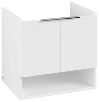 Villeroy & Boch Waschtischunterschrank Architectura 550x520x 438mm 2trg. Waschbecken mittig White B88900MS