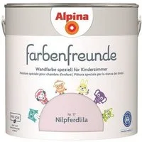 Alpina Wandfarbe Alpina 2,5 L. Farbenfreunde, Nilpferdlila No. 17