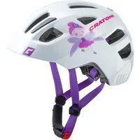 Cratoni Fahrradhelm Maxster Kinder Fee weiss