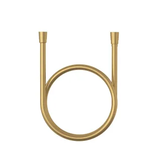 KLUDI SUPARAFLEX Brauseschlauch L=1250 mm mit konischen Muttern Brushed Gold 61071N0-00