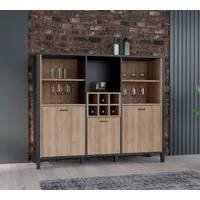 FORTE Highboard High Rock, Breite ca. 139,4 cm