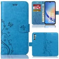 Numerva Handyhülle Bookstyle Flower für, Handy Tasche Schutzhülle Klapphülle Flip Cover mit Blumenmuster