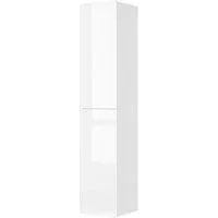 Vicco Hochschrank Izan, Weiß Hochglanz, 36.6 x 171.6 cm (1-St)