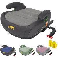 Jovikids Kindersitzerhöhung Auto Kinder ISOFIX, ECE R129, 125-150cm, ab: 150 cm, bis: 125 cm, Verdickter Stoffbezug & Isofix Einführhilfe, Leicht Waschbar