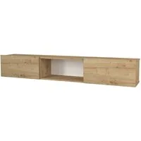 en.casa Lowboard, »Paltamo« Fernsehschrank 180x31x29,5cm Eiche