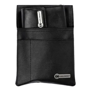 Karlowsky - Halftertasche, Kellners (Schwarz)