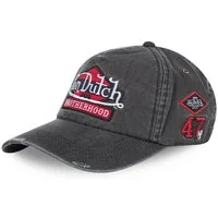 Von Dutch Baseball Cap Von Dutch Originals Dad Cap BROTHERHOOD USED Dark Grey (Basecap, Basecap, Dad Cap)