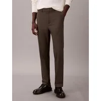 Calvin Klein Stoffhose SLIM TAPERED SATEEN CHINO TROUSE slim fit