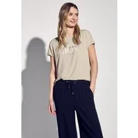 STREET ONE T-Shirt aus softem Materialmix