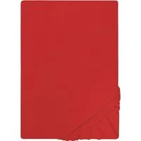 Castell - Markenbettwäsche Spannbettlaken Jersey in Gr. 90x200, 140x200 oder 180x200 cm, Jersey, Gummizug: rundum, (1 Stück), aus Baumwolle, für Matratzen bis 22 cm Höhe, Bettlaken, Spannbetttuch