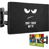 kwmobile Abdeckhaube 32" TV Abdeckung Outdoor, Fernsehabdeckung Fernseher Hülle Bildschirmschutz Schutzhülle