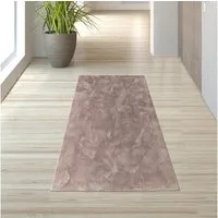 TeppichHome24 Teppich Teppich taupe weich pflegeleicht saugrobotergeeignet für Wohnbereiche, rechteckig