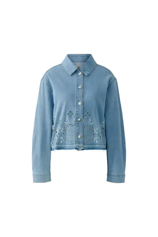 Oui - Jeansjacke blue - Gr. - 38
