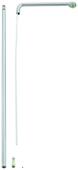 GROHE Brauserohr Euphoria SmartControl 48497 125cm für 26507/26508 chrom, 48497000 48497000