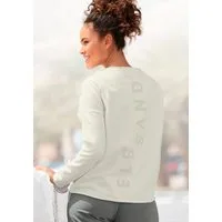 Elbsand Sweatshirt Raina mit Logoprint am Rücken, sportlich-casual