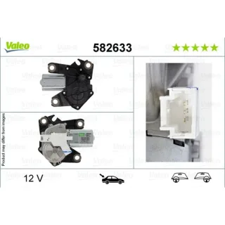 Valeo Wischermotor hinten Peugeot 207 207/207+